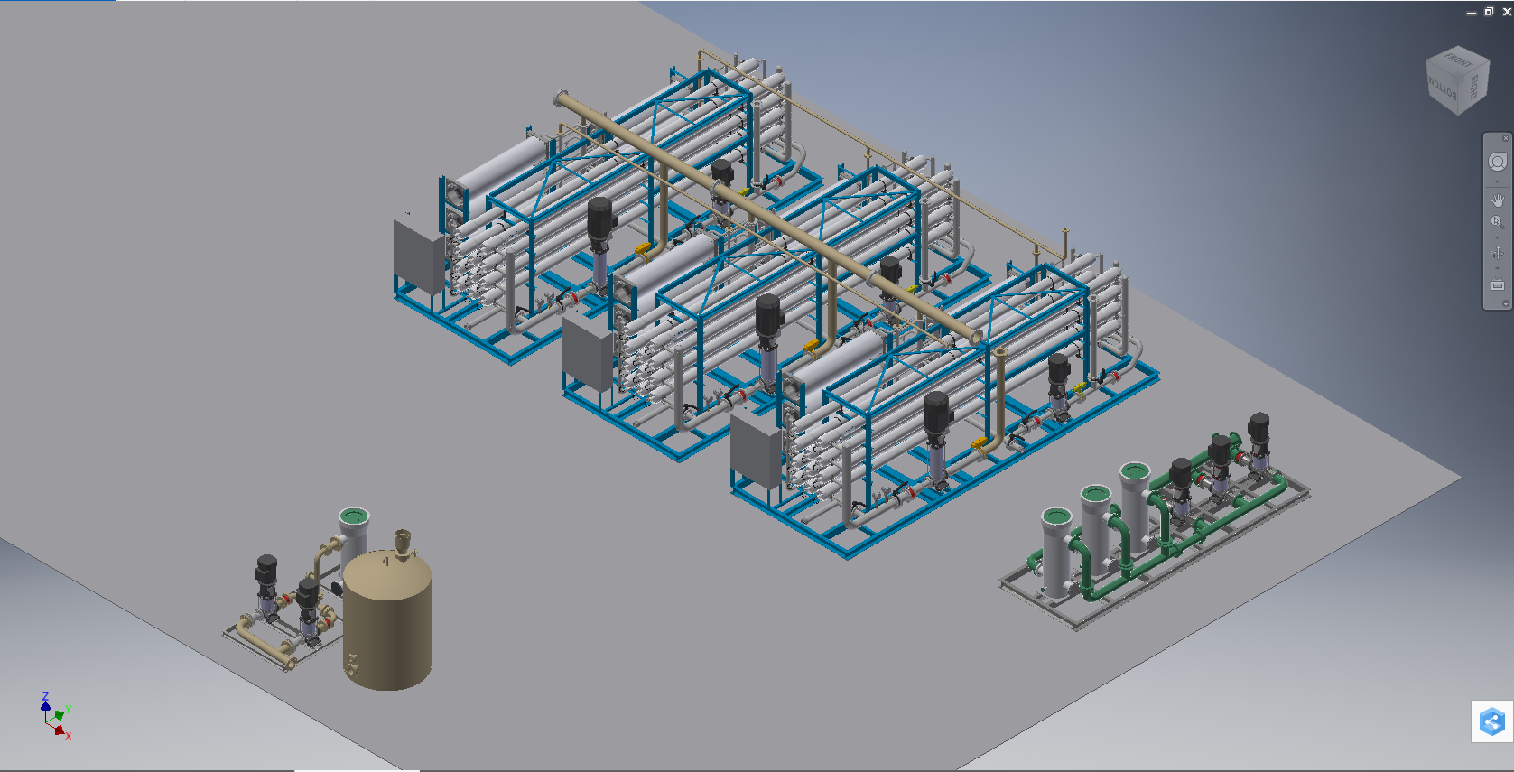 3D Image of Layyah Water Treatment Plant